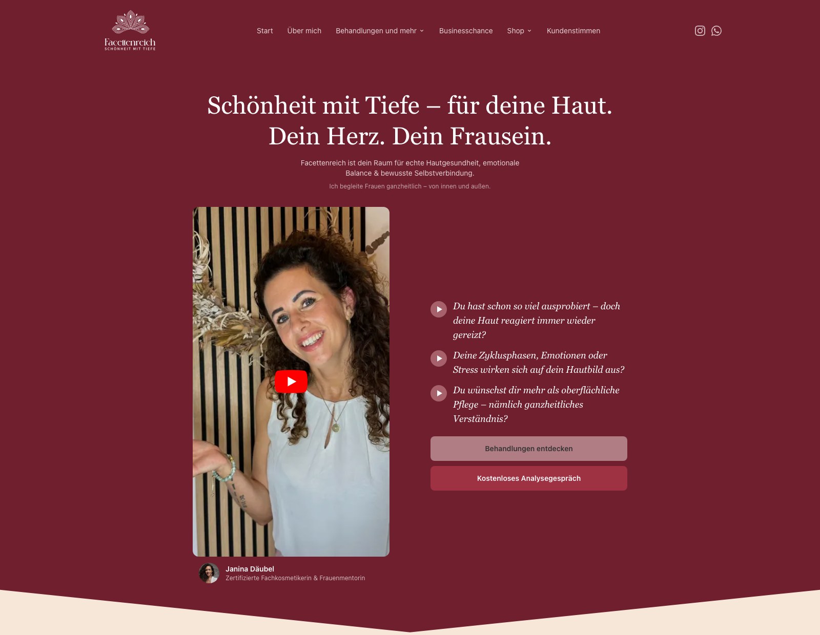 Website Facettenreich