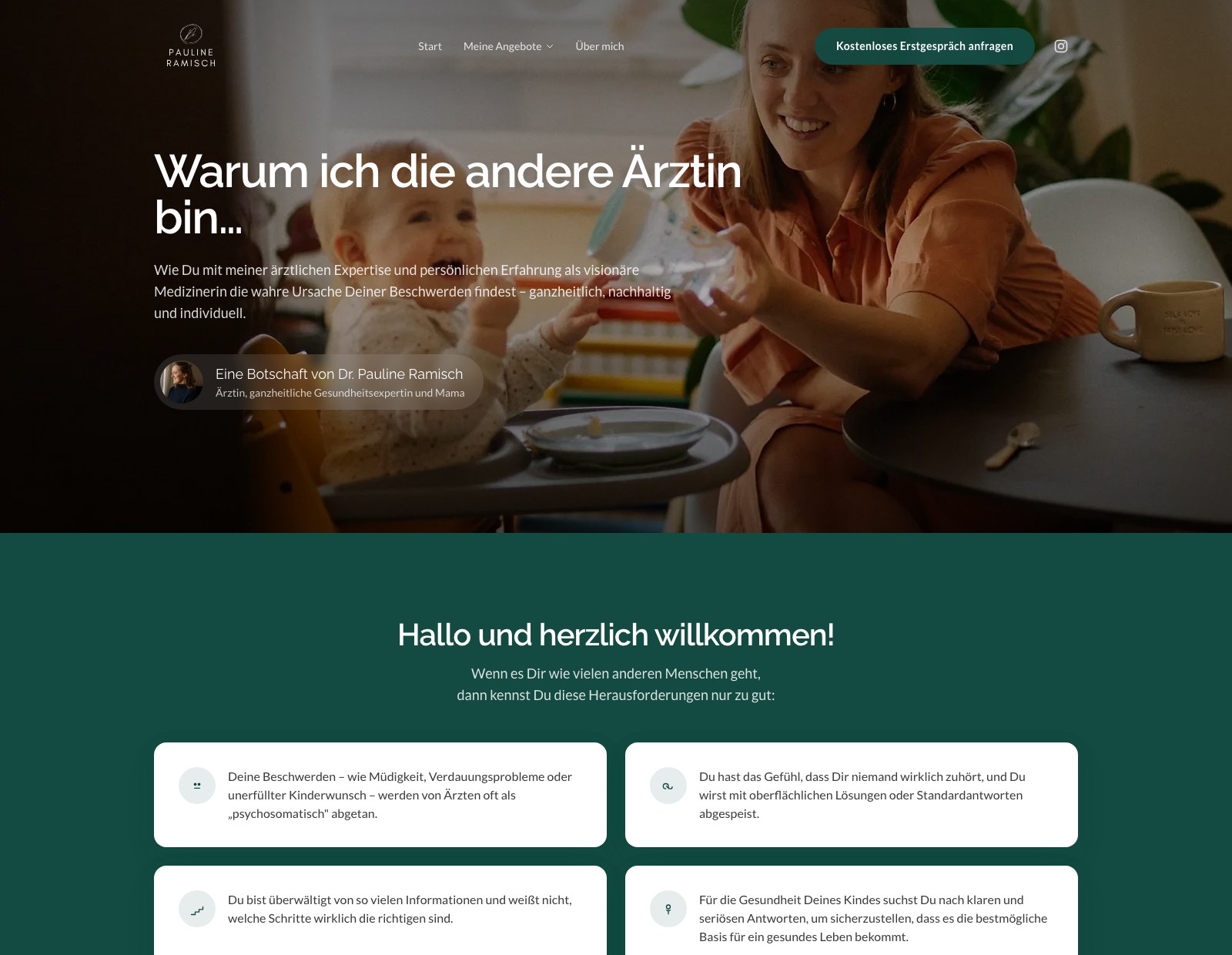 Website Dr. Pauline Ramisch